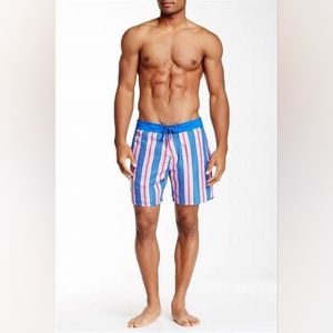 Mr. Swim Men's Chuck Subway Tile Swim Trunks